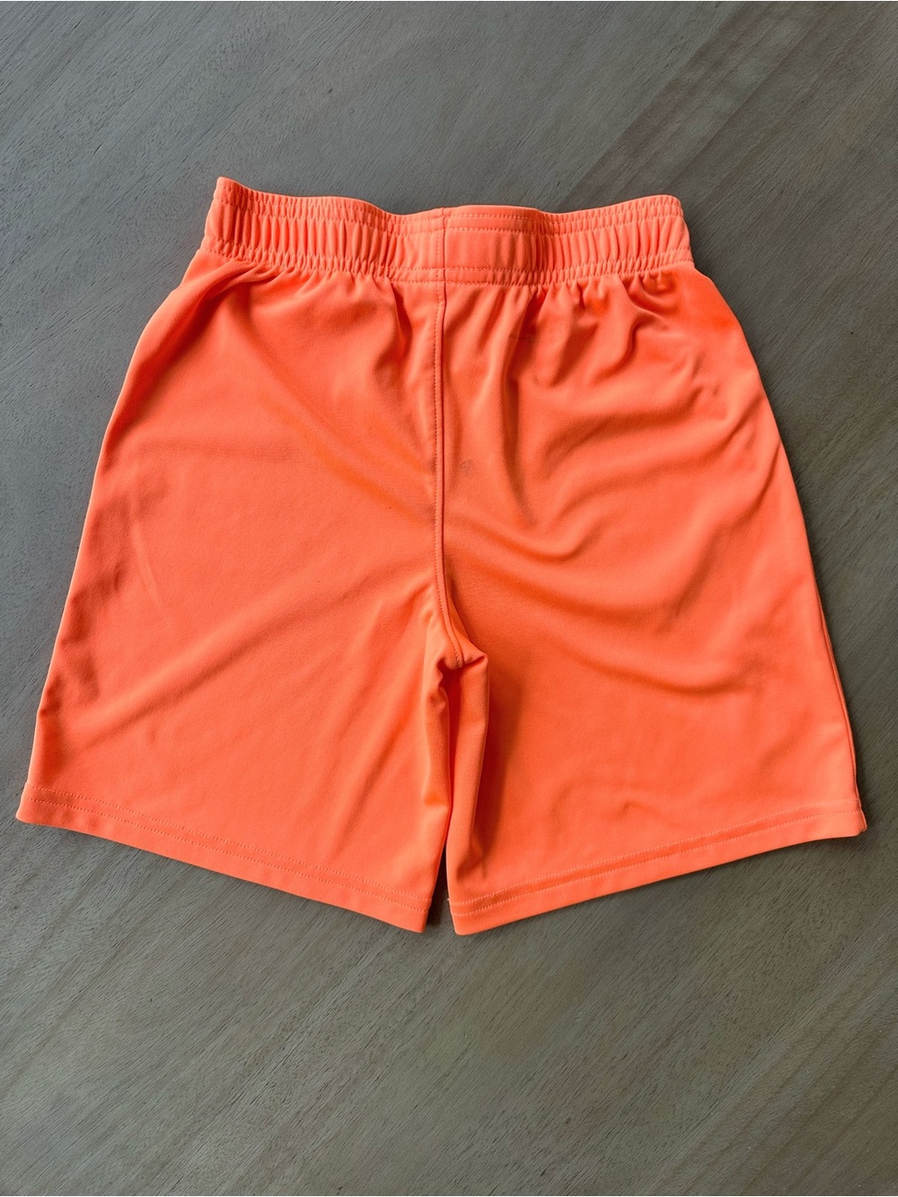 Under Armour Boys Prototype Logo Athletic Shorts, Size 7, Orange - Picture 2 of 2